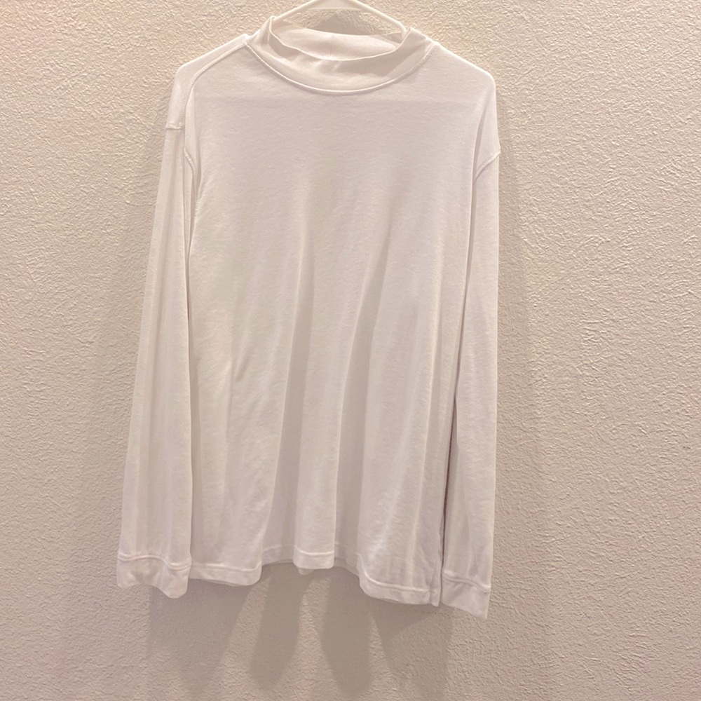 Mens Croft & Barrow Large turtle neck shirt